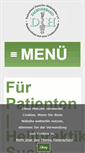 Mobile Screenshot of heilpraktiker-direktsuche.de